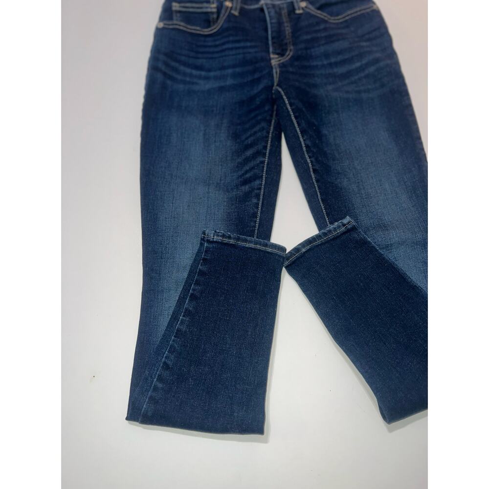 Lucky brand women’s mid rise skinny AVA blue jeans 3 - Picture 2 of 13